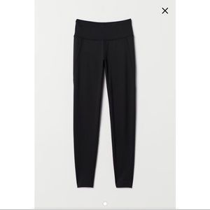 H&M Black Yoga Pants